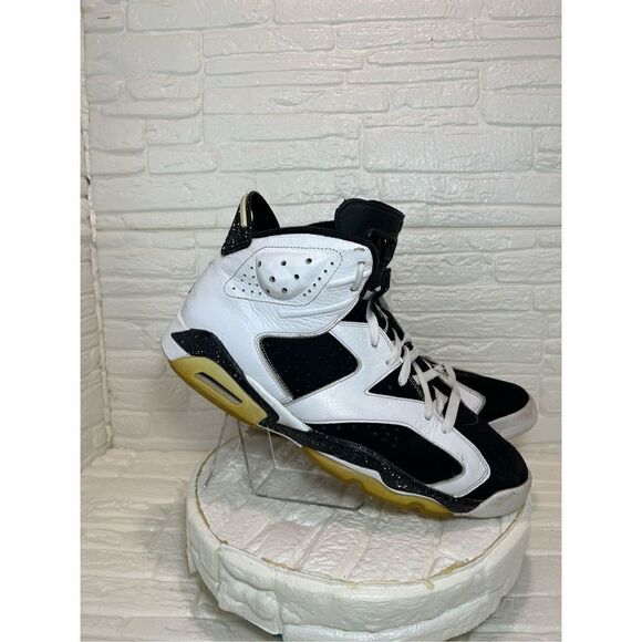 NIKE AIR JORDAN 6 RETRO (GS) WHITE-BLACK for men Size 11 OREO main image 5